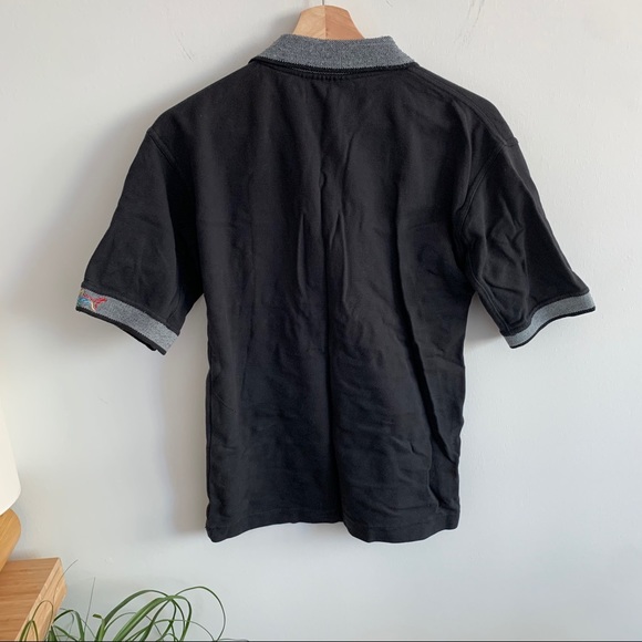 Greg Norman - Golf Polo Shirt Shirt Sleeve - Black - Picture 5 of 5